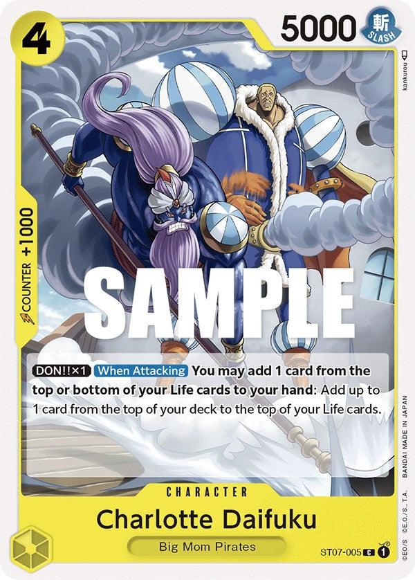 Big Mom Pirates, Character, Common, Starter Deck: Big Mom Pirates, Starter Decks Charlotte Daifuku [Starter Deck: Big Mom Pirates] - Trading Card World