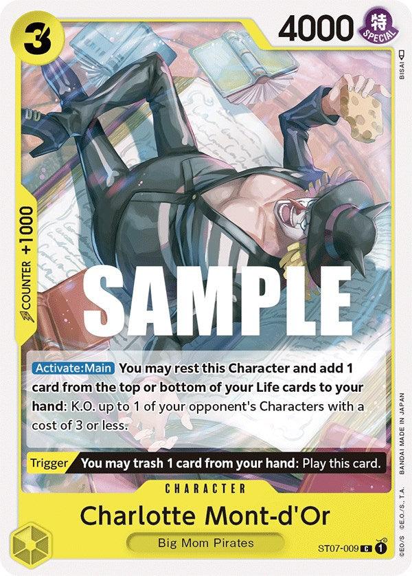 Big Mom Pirates, Character, Common, Starter Deck: Big Mom Pirates, Starter Decks Charlotte Mont-d'Or [Starter Deck: Big Mom Pirates] - Trading Card World