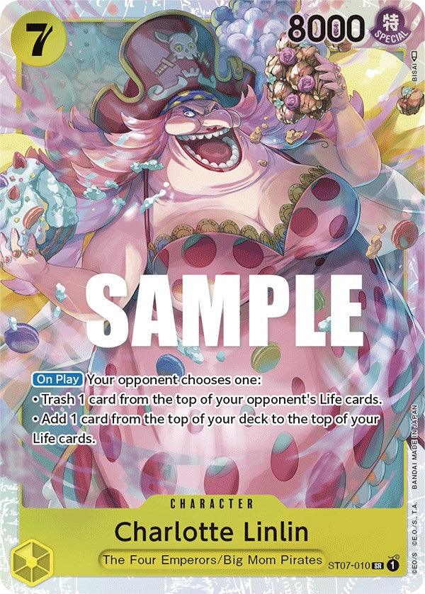Big Mom Pirates, Character, Starter Deck: Big Mom Pirates, Starter Decks, Super Rare, The Four Emperors Charlotte Linlin [Starter Deck: Big Mom Pirates] - Trading Card World
