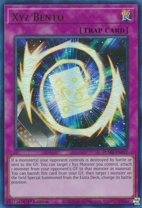 1st Edition, Battles of Legend: Monstrous Revenge, Normal Trap, Trap, Ultra Rare Xyz Bento [BLMR-EN027] Ultra Rare - Trading Card World