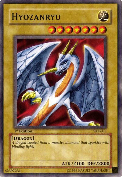 1st Edition, Common, Dragon, Light, Normal Monster, Starter Deck: Kaiba Evolution, Unlimited Hyozanryu [SKE-011] Common - Trading Card World