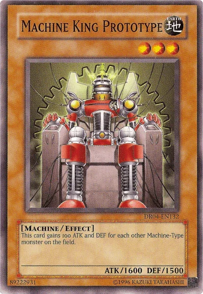 Common, Dark Revelation Volume 4, Earth, Effect Monster, Machine, Unlimited Machine King Prototype [DR04-EN132] Common - Trading Card World