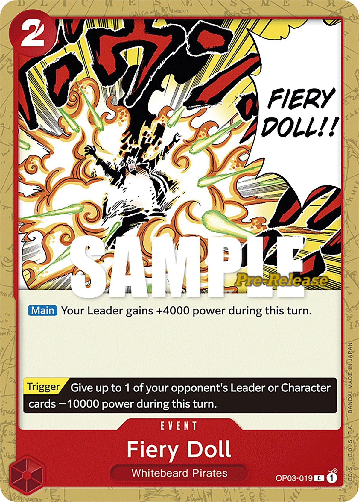 Common, Event, Pillars of Strength, Pillars of Strength Pre-Release Cards Fiery Doll [Pillars of Strength Pre-Release Cards] - Trading Card World