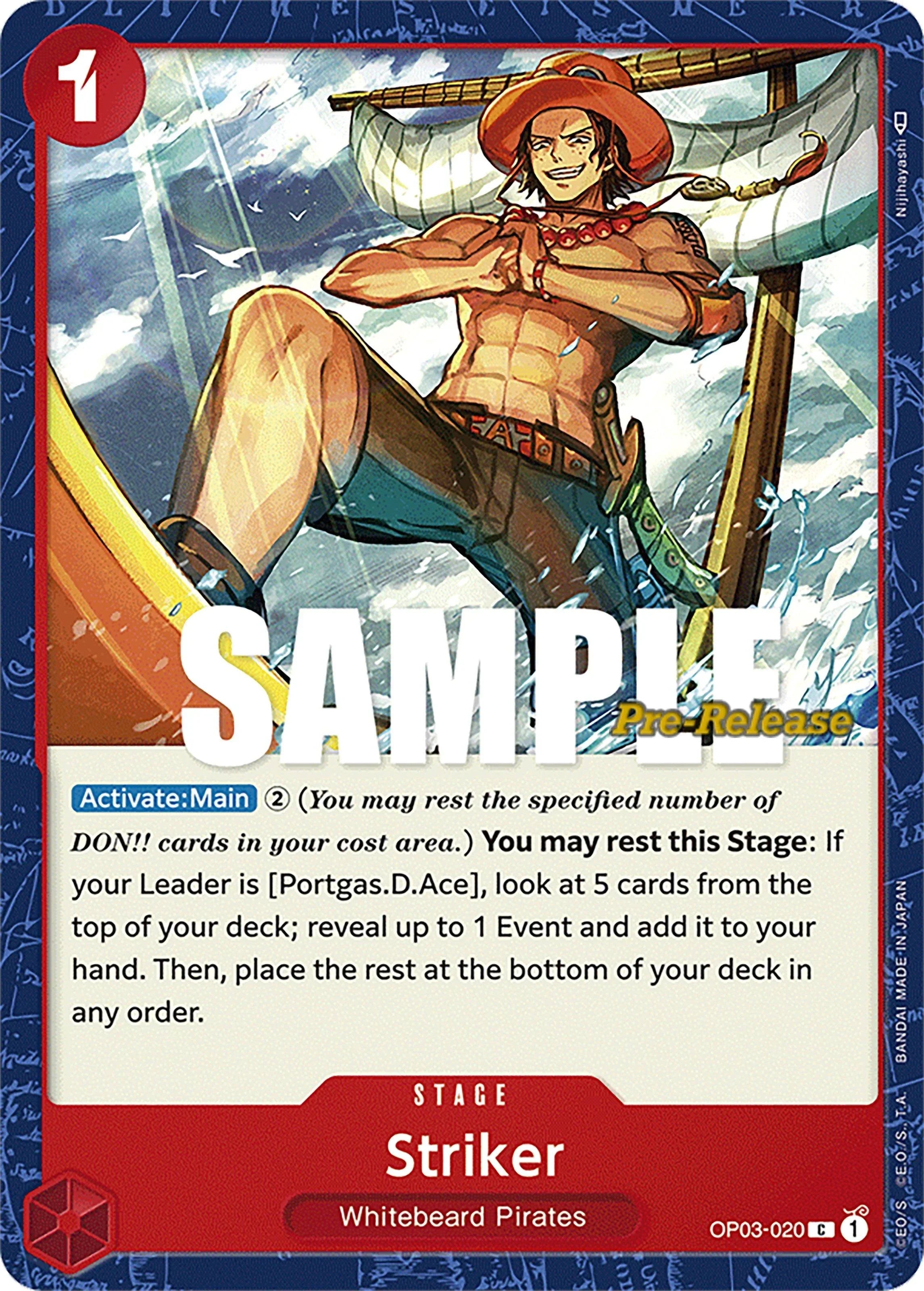 Common, Pillars of Strength, Pillars of Strength Pre-Release Cards, Stage Striker [Pillars of Strength Pre-Release Cards] - Trading Card World