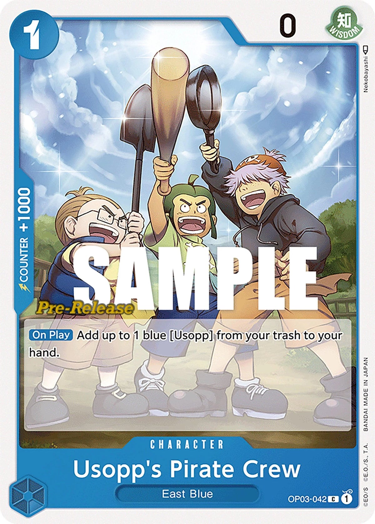 Character, Common, Pillars of Strength, Pillars of Strength Pre-Release Cards Usopp's Pirate Crew [Pillars of Strength Pre-Release Cards] - Trading Card World