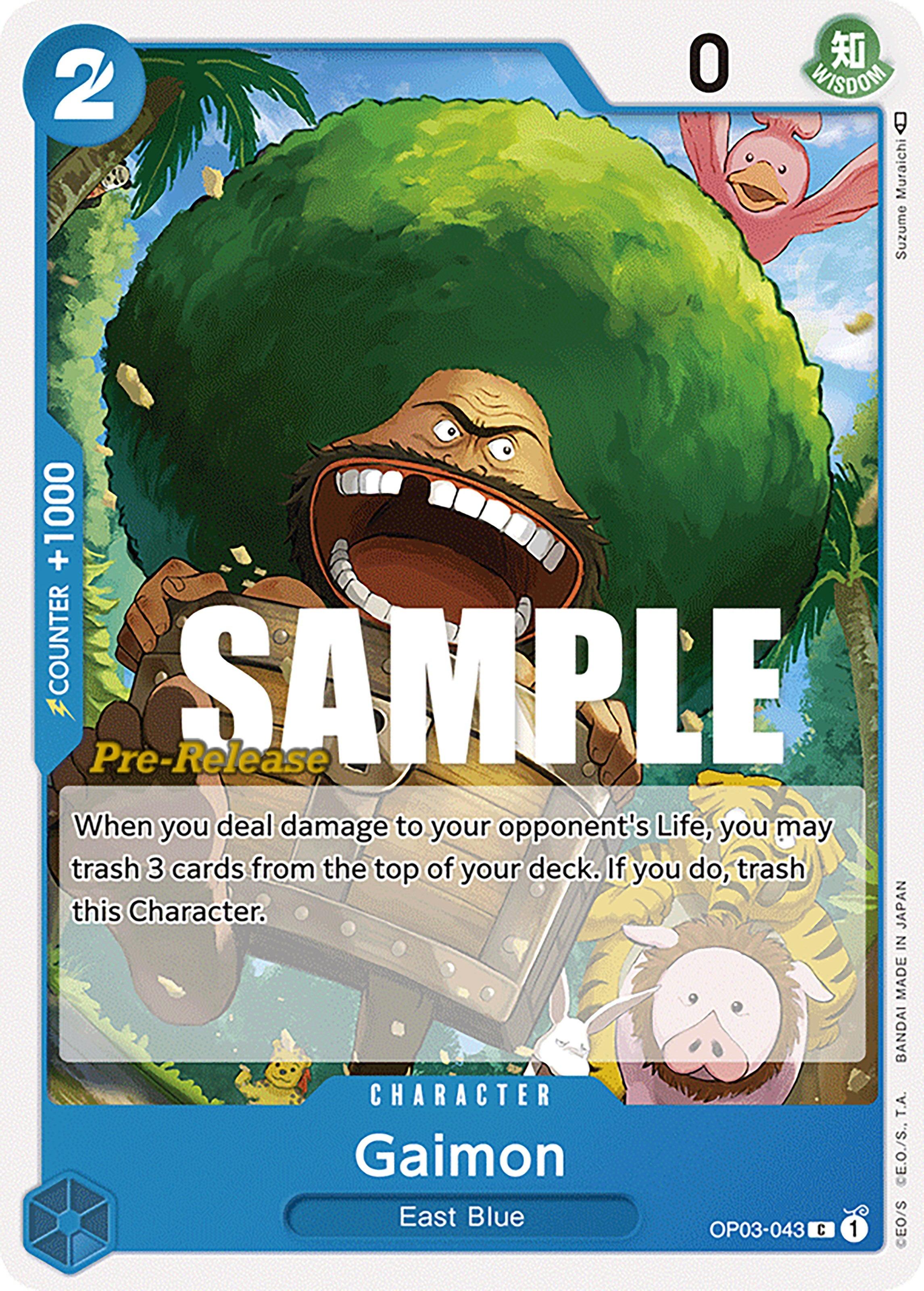 Character, Common, Pillars of Strength, Pillars of Strength Pre-Release Cards Gaimon [Pillars of Strength Pre-Release Cards] - Trading Card World