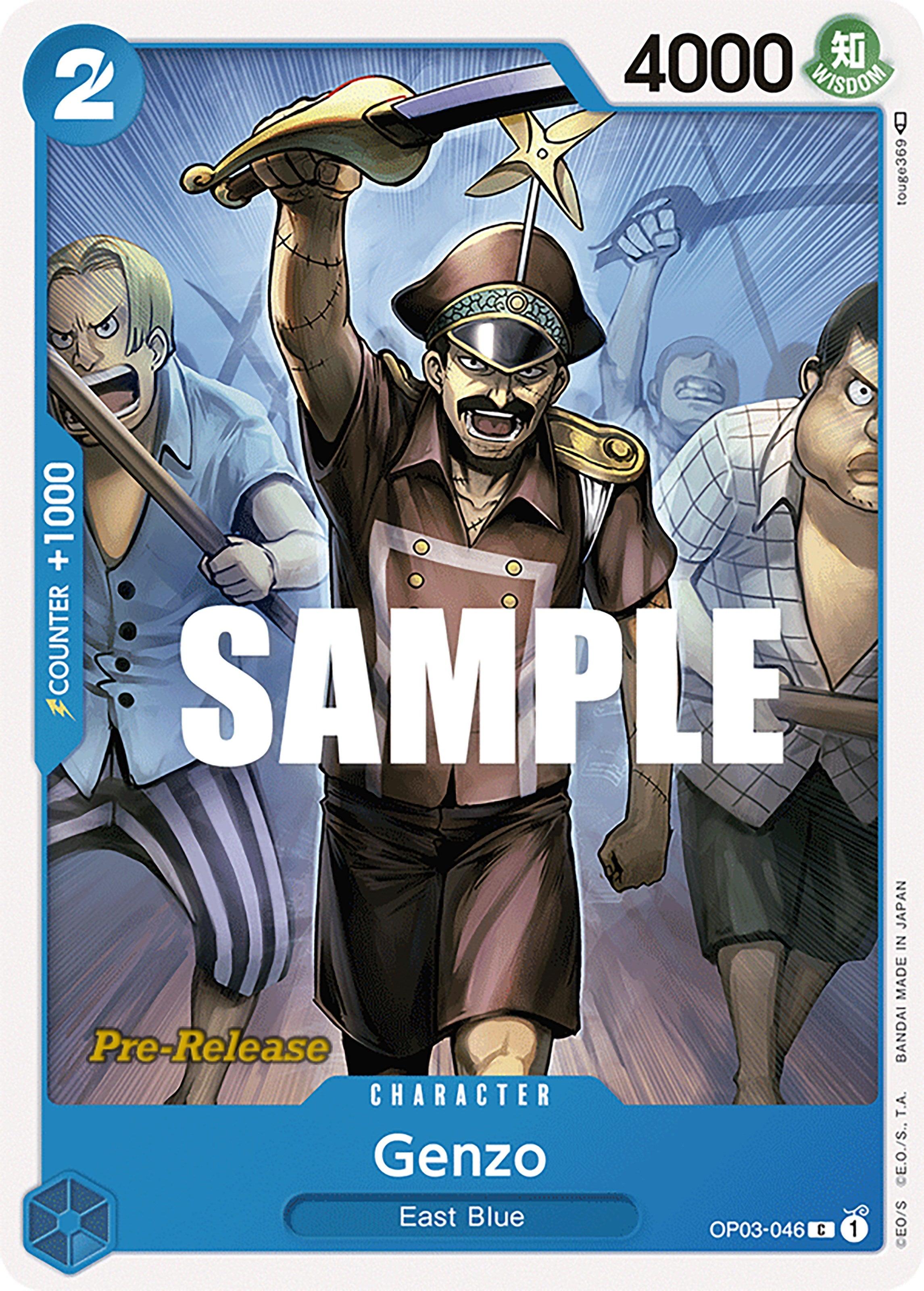 Character, Common, Pillars of Strength, Pillars of Strength Pre-Release Cards Genzo [Pillars of Strength Pre-Release Cards] - Trading Card World