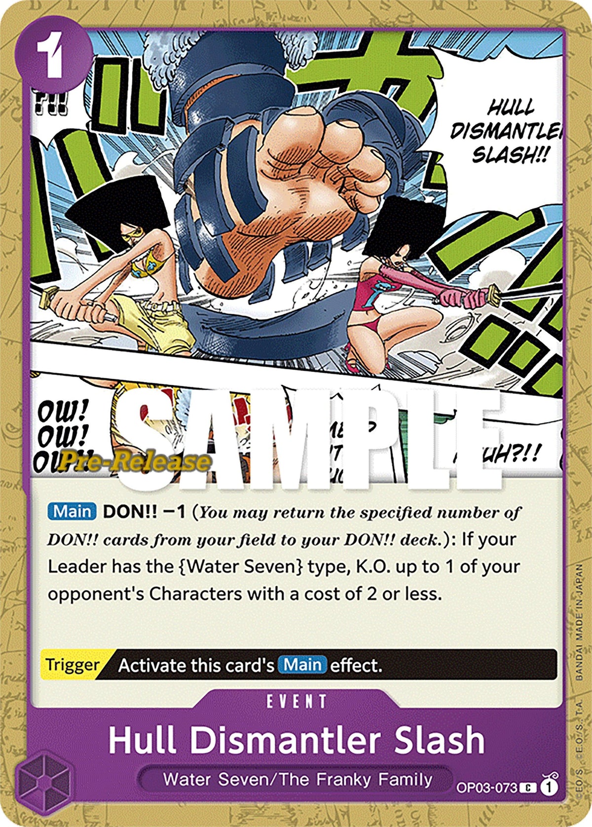 Common, Event, Pillars of Strength, Pillars of Strength Pre-Release Cards Hull Dismantler Slash [Pillars of Strength Pre-Release Cards] - Trading Card World