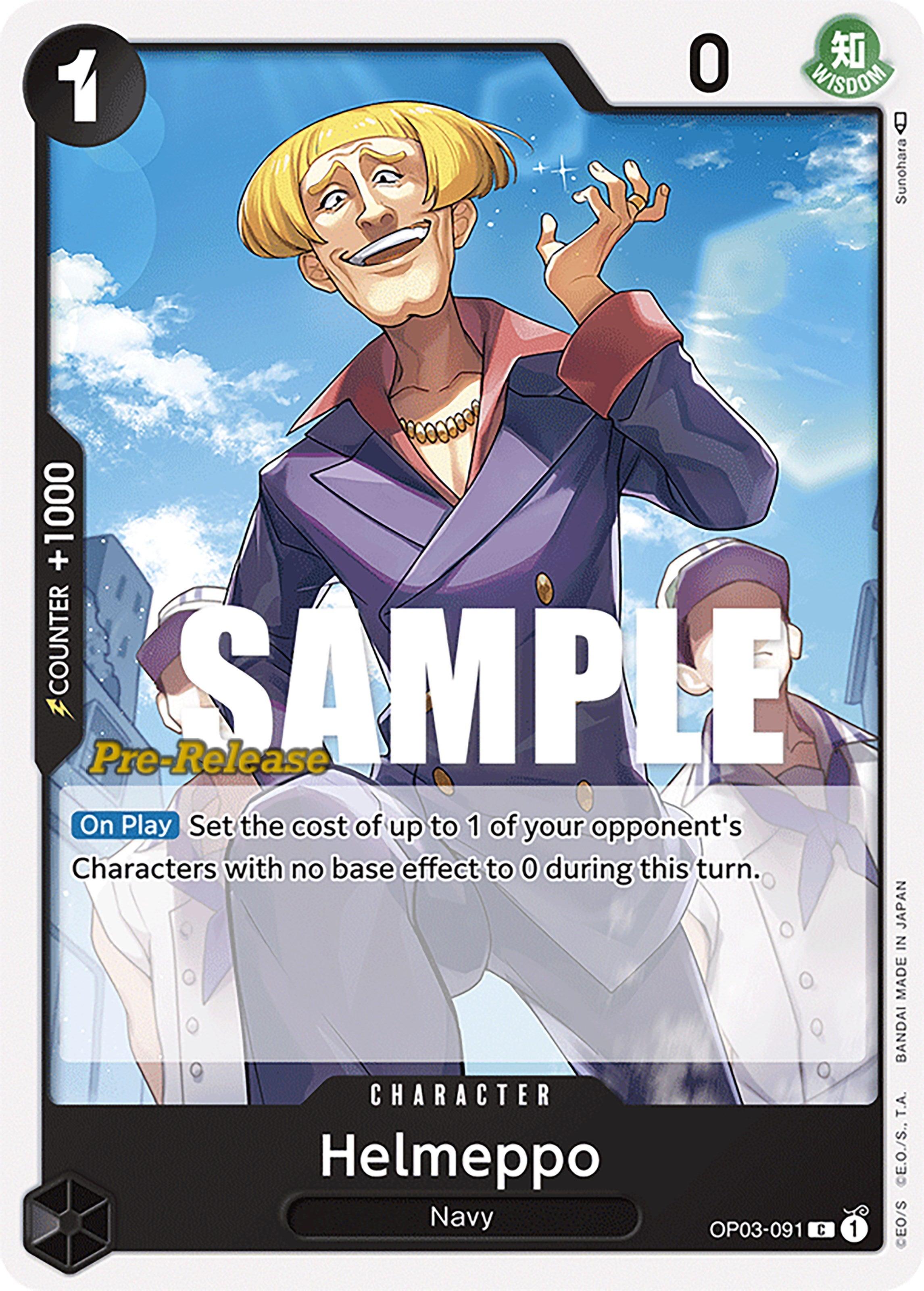 Character, Common, Pillars of Strength, Pillars of Strength Pre-Release Cards Helmeppo [Pillars of Strength Pre-Release Cards] - Trading Card World