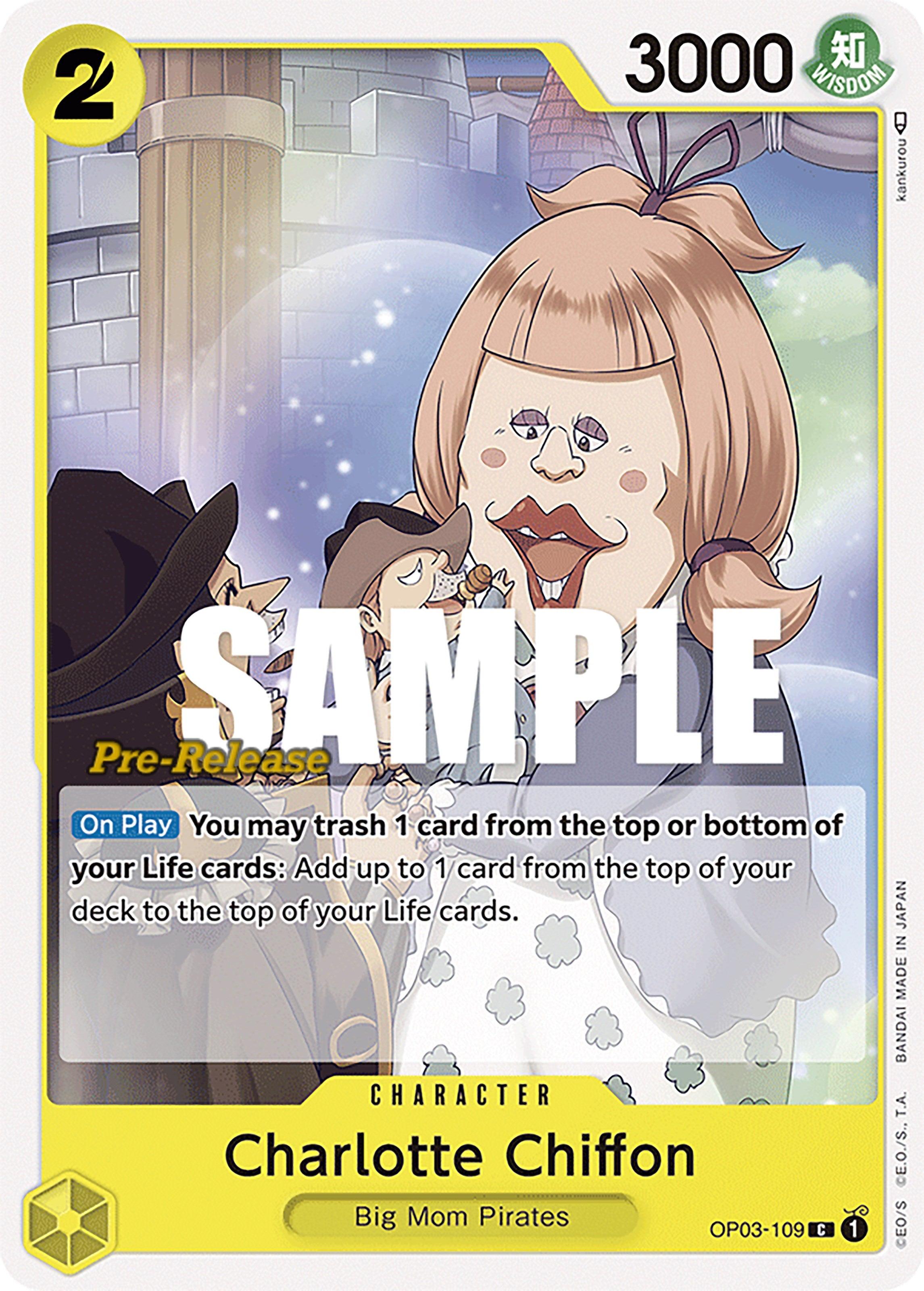 Character, Common, Pillars of Strength, Pillars of Strength Pre-Release Cards Charlotte Chiffon [Pillars of Strength Pre-Release Cards] - Trading Card World