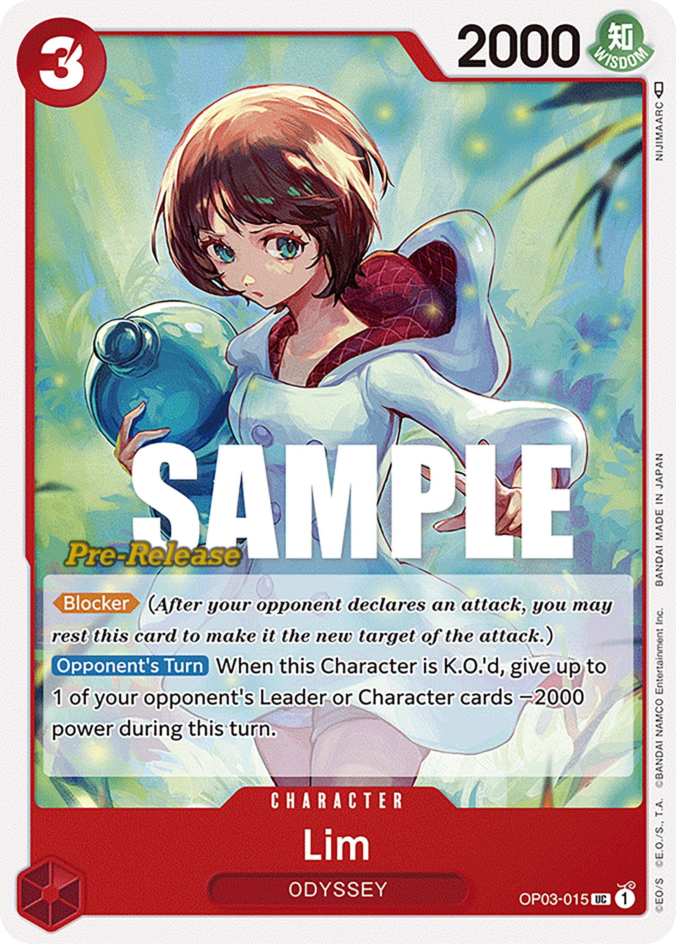 Character, Pillars of Strength, Pillars of Strength Pre-Release Cards, Uncommon Lim [Pillars of Strength Pre-Release Cards] - Trading Card World