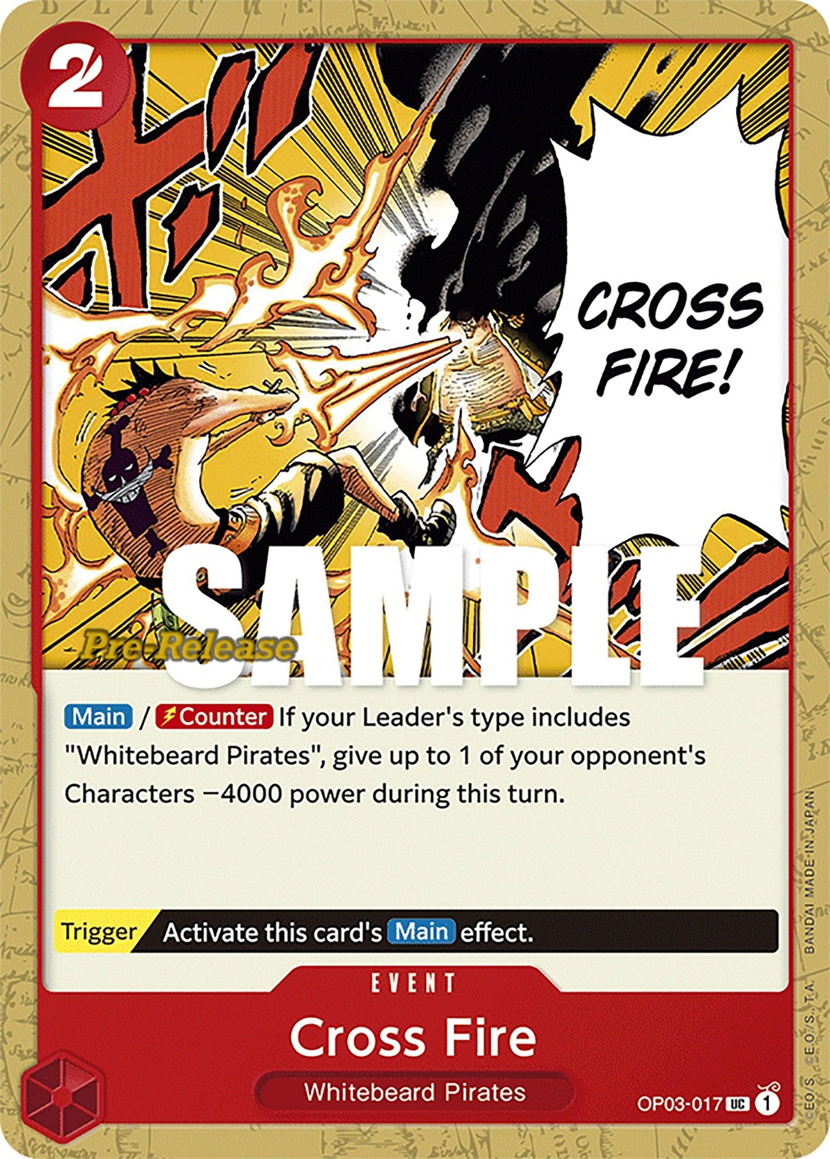 Event, Pillars of Strength, Pillars of Strength Pre-Release Cards, Uncommon Cross Fire [Pillars of Strength Pre-Release Cards] - Trading Card World