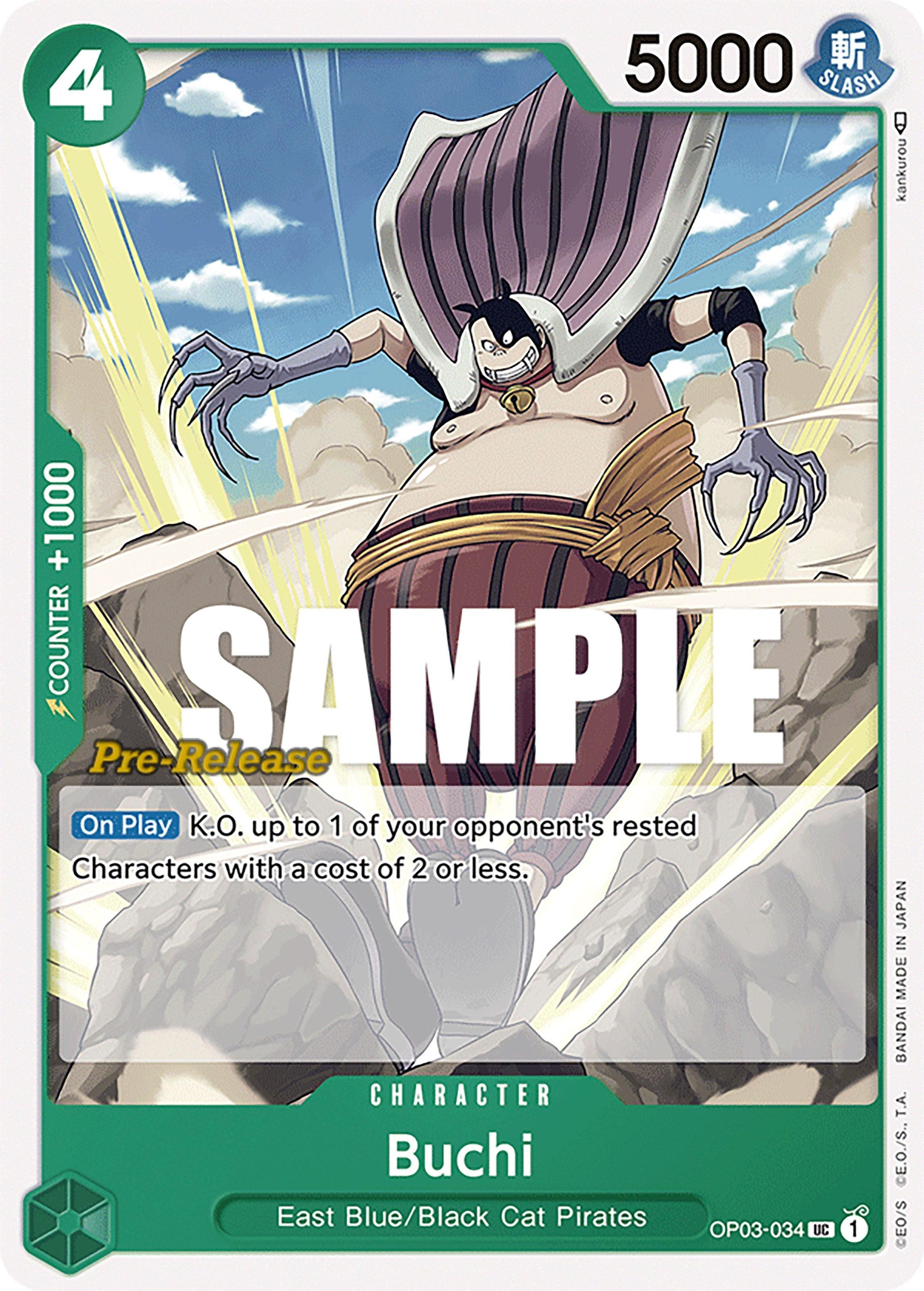 Character, Pillars of Strength, Pillars of Strength Pre-Release Cards, Uncommon Buchi [Pillars of Strength Pre-Release Cards] - Trading Card World