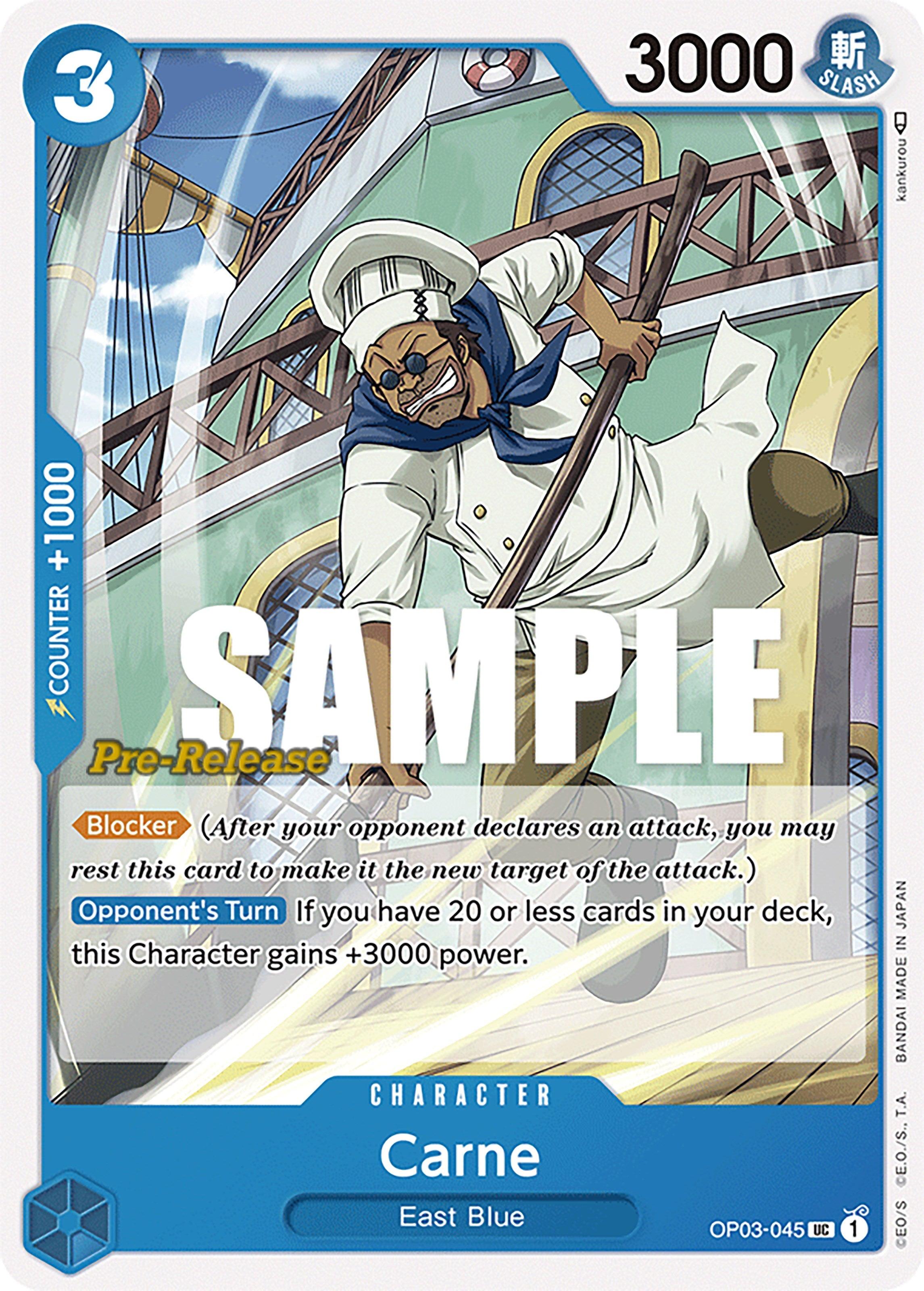 Character, Pillars of Strength, Pillars of Strength Pre-Release Cards, Uncommon Carne [Pillars of Strength Pre-Release Cards] - Trading Card World