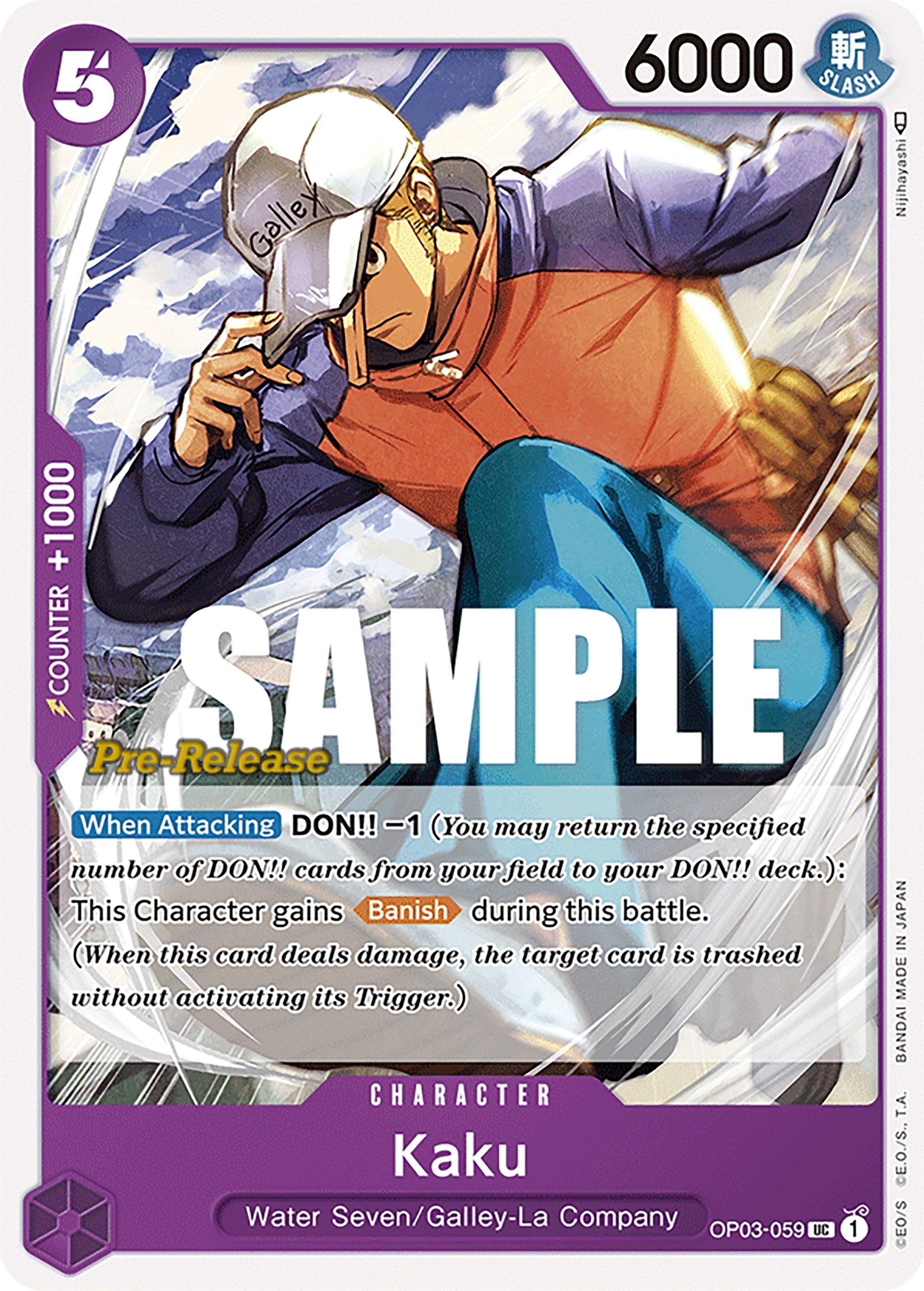 Character, Pillars of Strength, Pillars of Strength Pre-Release Cards, Uncommon Kaku [Pillars of Strength Pre-Release Cards] - Trading Card World
