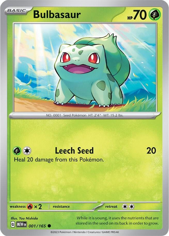 Scarlet & Violet: 151 Bulbasaur (001/165) [Scarlet & Violet: 151] - Trading Card World