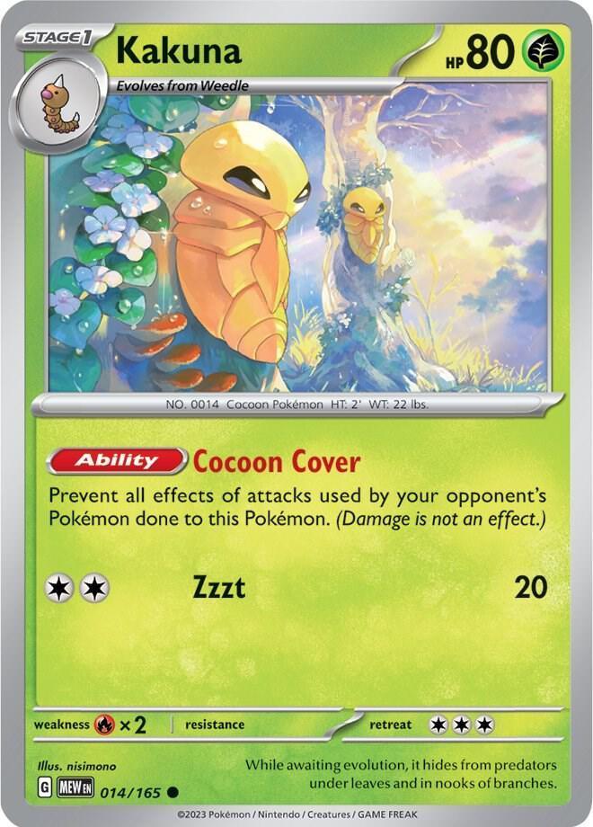 Scarlet & Violet: 151 Kakuna (014/165) [Scarlet & Violet: 151] - Trading Card World