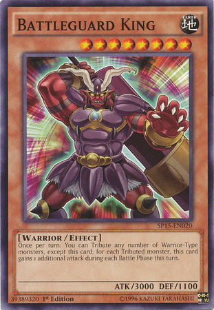 1st Edition, Common, Earth, Effect Monster, Star Pack ARC-V, Warrior Battleguard King [SP15-EN020] Common - Trading Card World