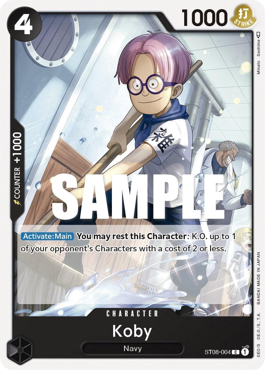 Character, Common, Navy, Starter Deck: Monkey.D.Luffy, Starter Decks Koby [Starter Deck: Monkey.D.Luffy] - Trading Card World