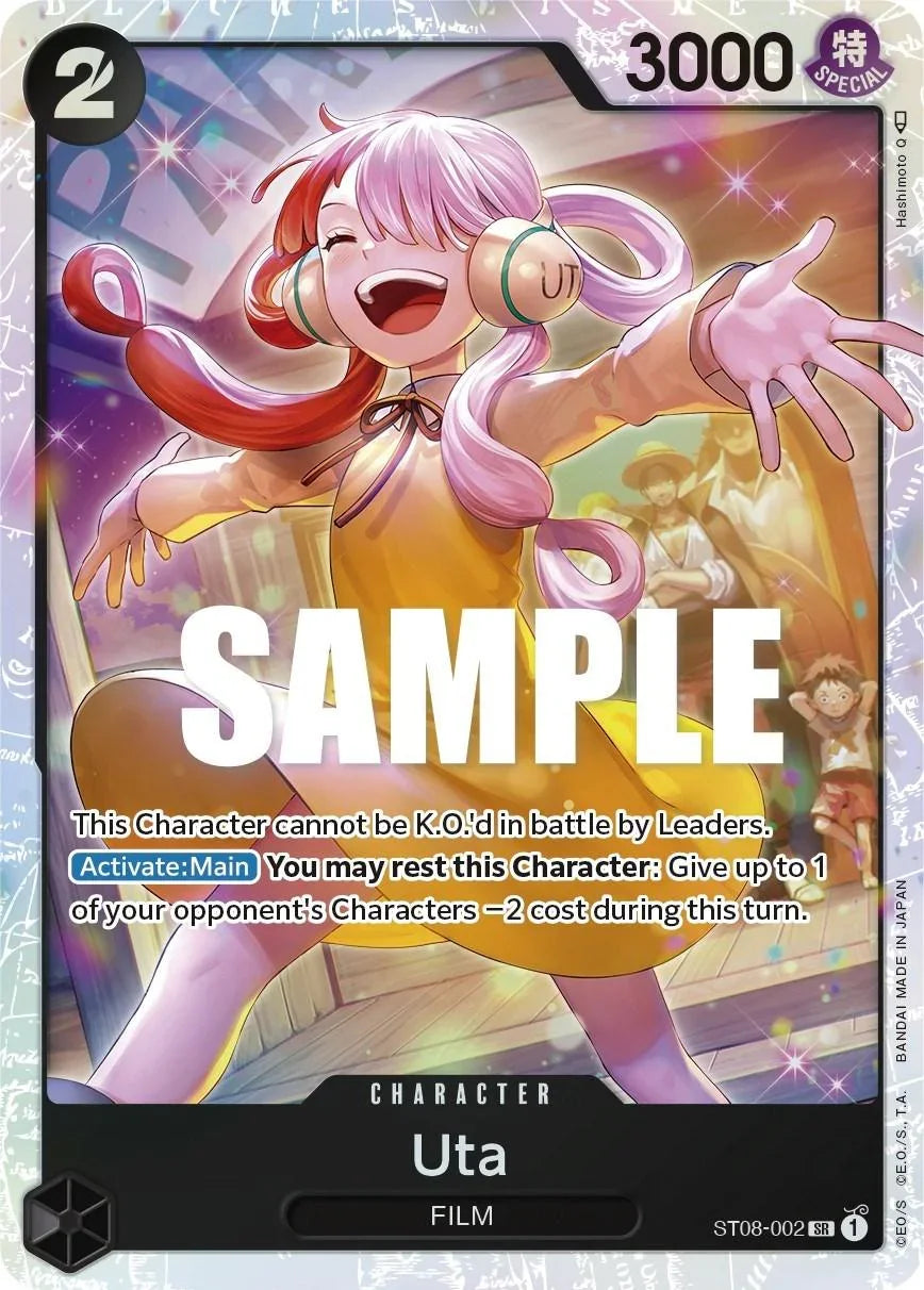 Character, FILM, Starter Deck: Monkey.D.Luffy, Starter Decks, Super Rare Uta [Starter Deck: Monkey.D.Luffy] - Trading Card World