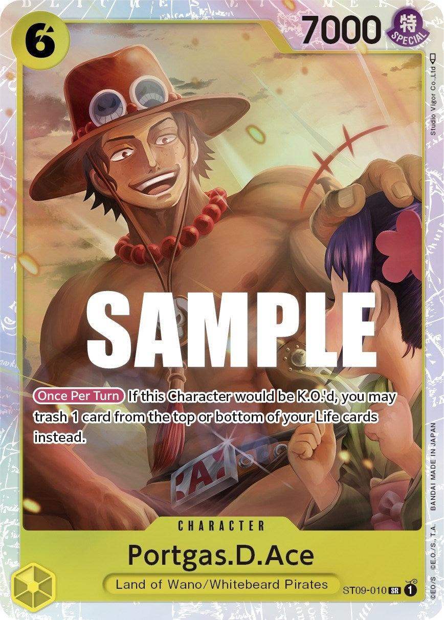 Character, Land of Wano, Starter Deck: Yamato, Starter Decks, Super Rare, Whitebeard Pirates Portgas.D.Ace [Starter Deck: Yamato] - Trading Card World
