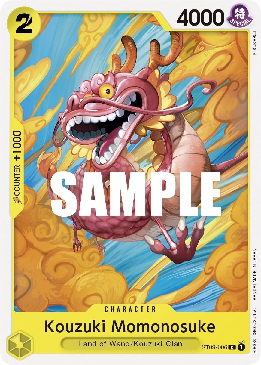 Character, Common, Kouzuki Clan, Land of Wano, Starter Deck: Yamato, Starter Decks Kouzuki Momonosuke [Starter Deck: Yamato] - Trading Card World