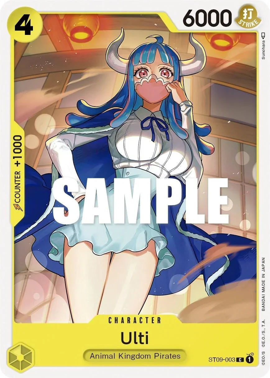 Animal Kingdom Pirates, Character, Common, Starter Deck: Yamato, Starter Decks Ulti [Starter Deck: Yamato] - Trading Card World