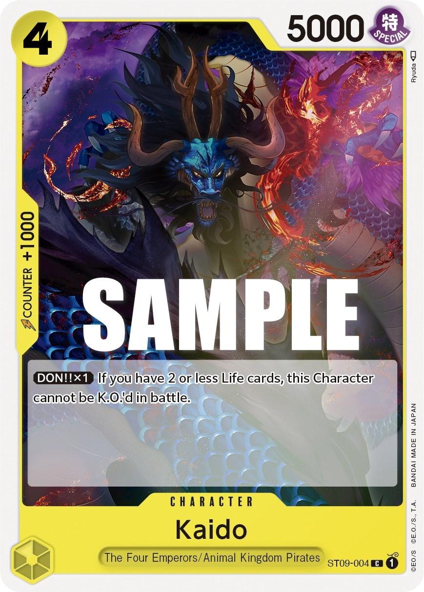 Animal Kingdom Pirates, Character, Common, Starter Deck: Yamato, Starter Decks, The Four Emperors Kaido [Starter Deck: Yamato] - Trading Card World