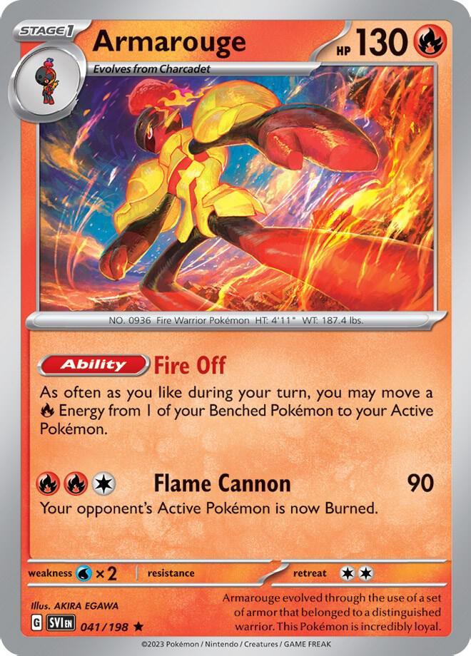 Scarlet & Violet: Base Set Armarouge (041/198) [Scarlet & Violet: Base Set] - Trading Card World