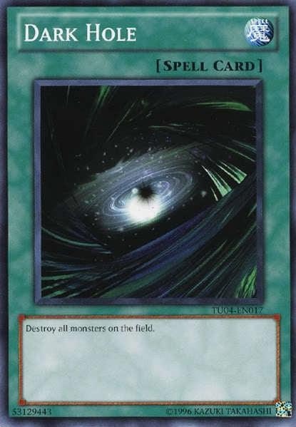 Common, Normal Spell, Spell, Turbo Pack: Booster Four, Unlimited Dark Hole [TU04-EN017] Common - Trading Card World