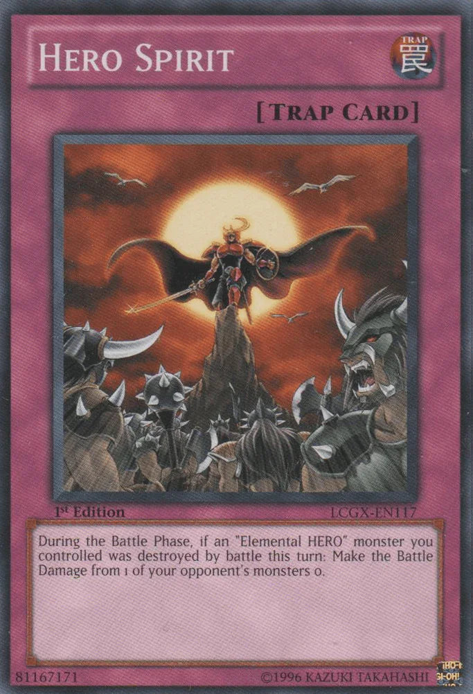 1st Edition, Common, Legendary Collection 2, Normal Trap, Trap, Unlimited Hero Spirit [LCGX-EN117] Common - Trading Card World
