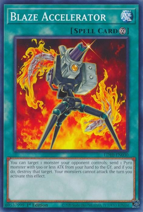1st Edition, Common, Continuous Spell, Legendary Duelists: Soulburning Volcano, Spell Blaze Accelerator [LD10-EN030] Common - Trading Card World