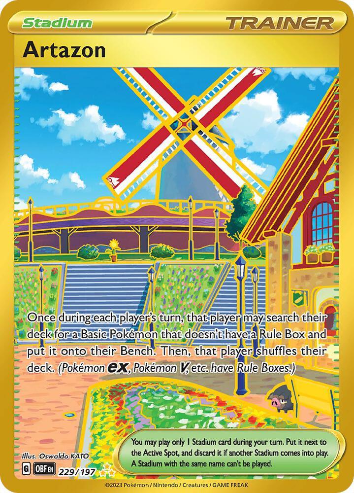 Scarlet & Violet: Obsidian Flames Artazon (229/197) [Scarlet & Violet: Obsidian Flames] - Trading Card World