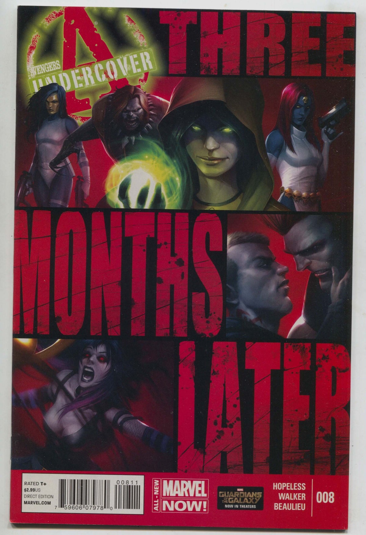 Avengers Undercover 8 Marvel 2014 NM Francesco Mattina