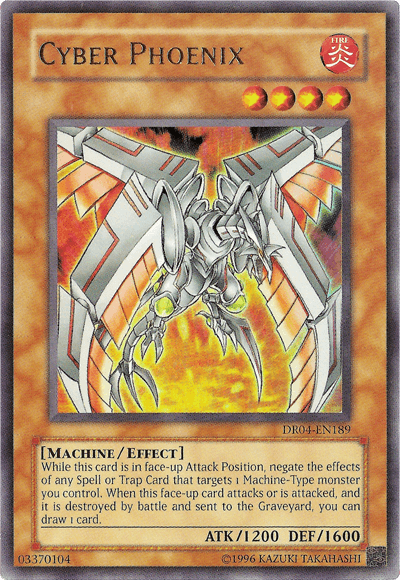 Dark Revelation Volume 4, Effect Monster, Fire, Machine, Ultra Rare, Unlimited Cyber Phoenix [DR04-EN189] Ultra Rare - Trading Card World