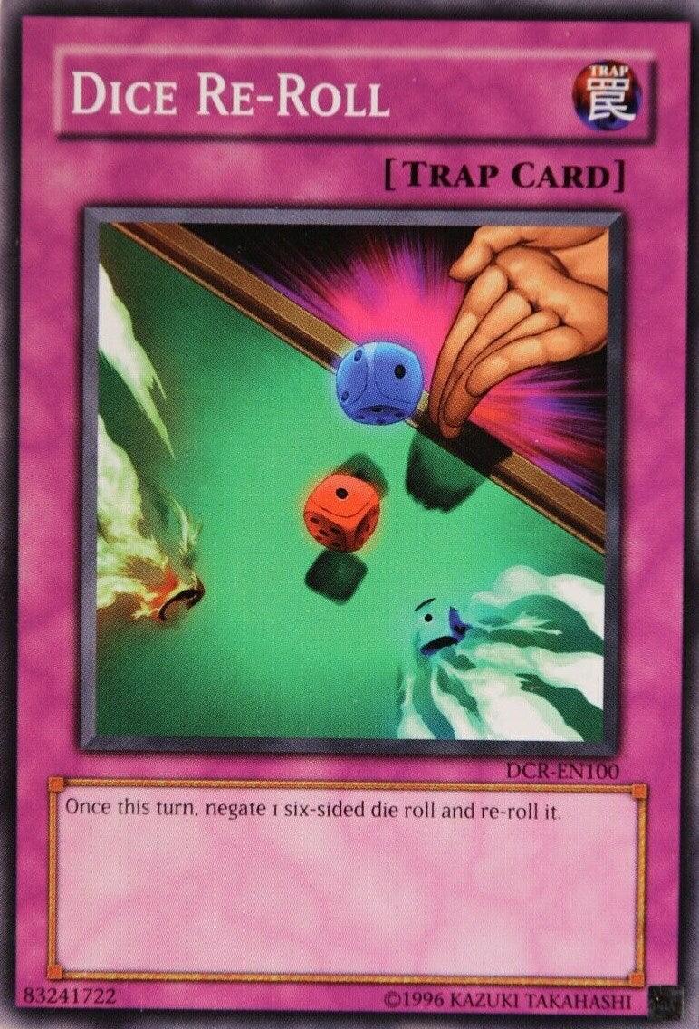 Common, Dark Crisis, Normal Trap, Trap, Unlimited Dice Re-Roll [DCR-EN100] Common - Trading Card World