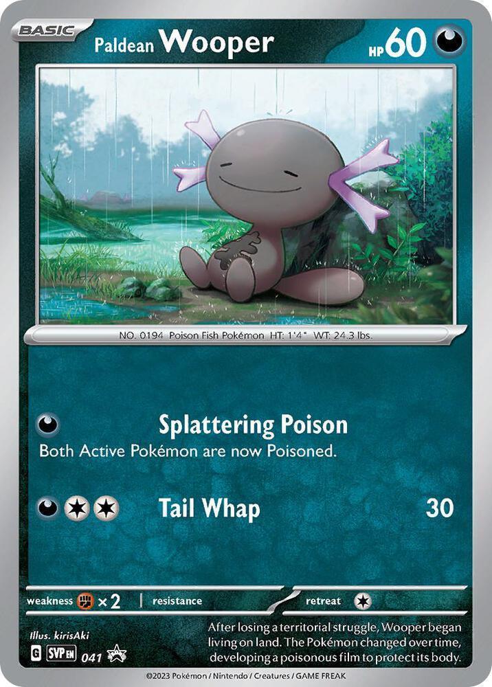 Scarlet & Violet: Black Star Promos Paldean Wooper (041) [Scarlet & Violet: Black Star Promos] - Trading Card World