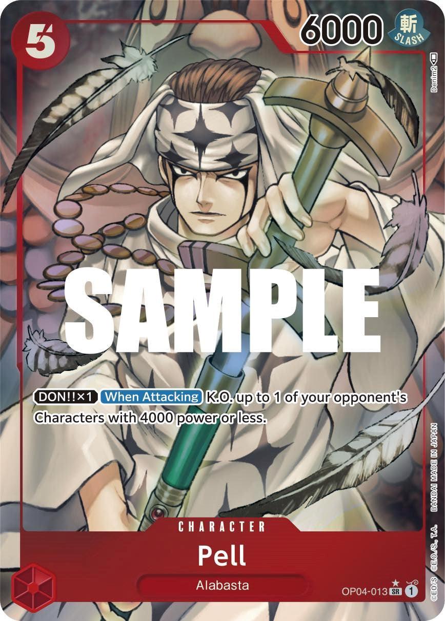 Alabasta, Character, Kingdoms of Intrigue, Super Rare Pell (Alternate Art) [Kingdoms of Intrigue] - Trading Card World