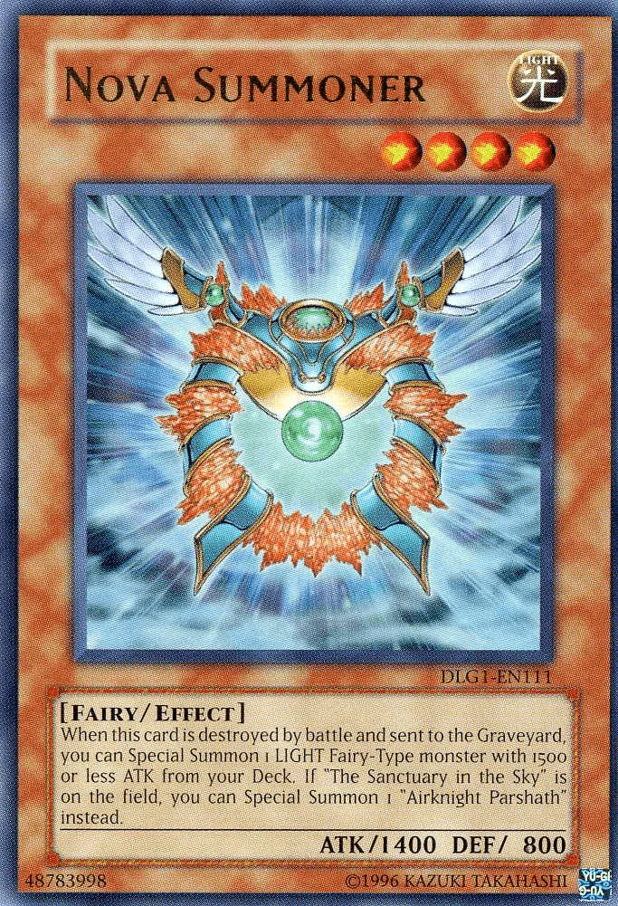 Dark Legends, Effect Monster, Fairy, Light, Ultra Rare, Unlimited Nova Summoner [DLG1-EN111] Ultra Rare - Trading Card World