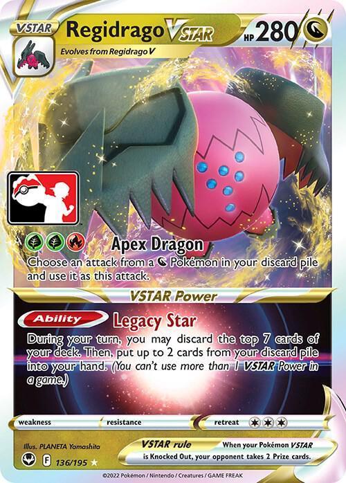 Prize Pack Series Three Regidrago VSTAR (136/195) [Prize Pack Series Three] - Trading Card World