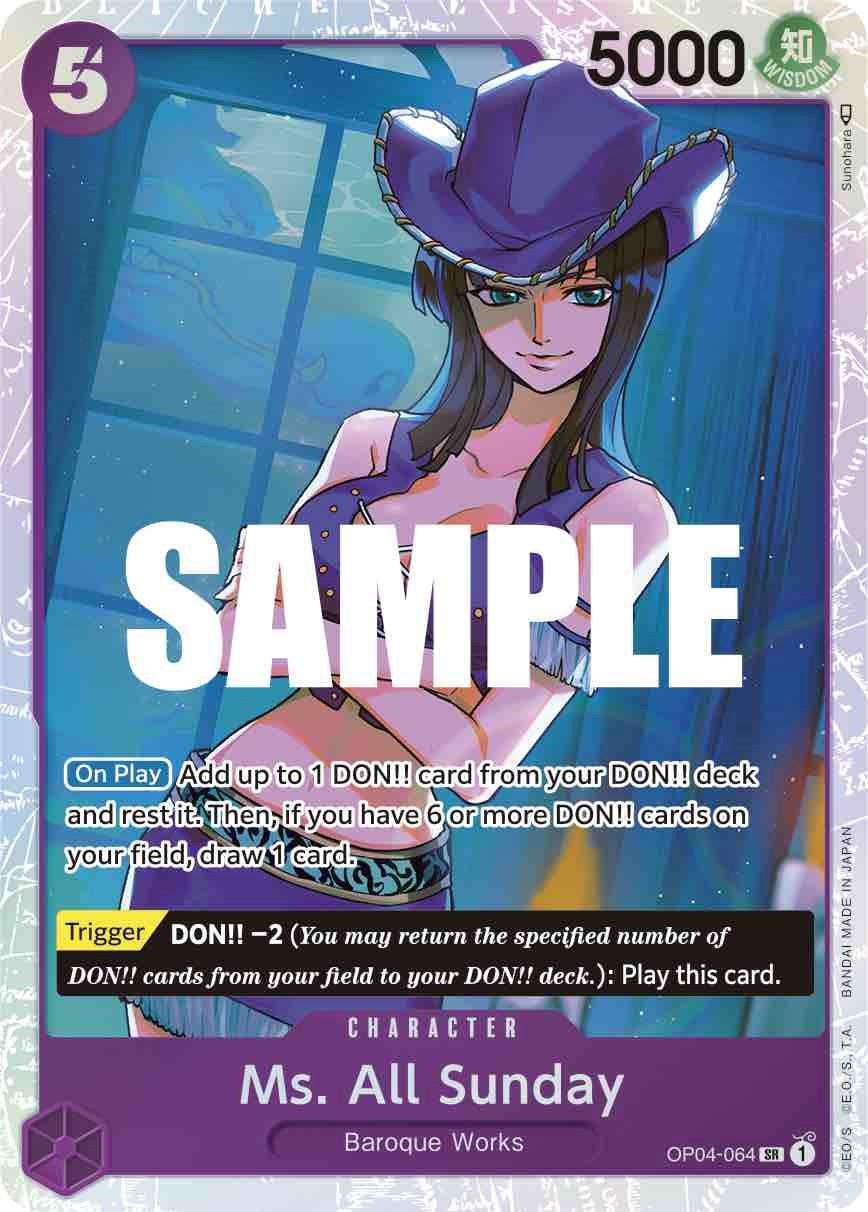 Character, Kingdoms of Intrigue, Super Rare Ms. All Sunday [Kingdoms of Intrigue] - Trading Card World