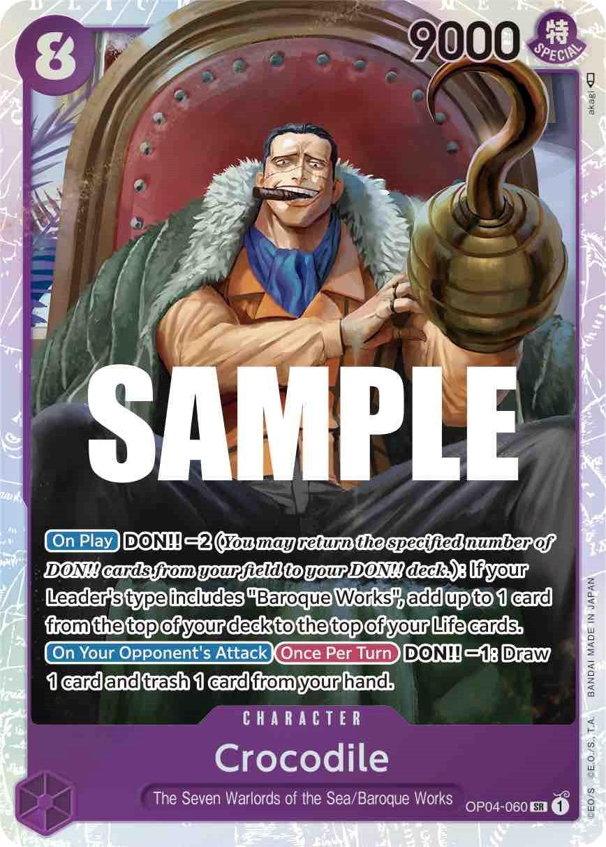 Character, Kingdoms of Intrigue, Super Rare Crocodile [Kingdoms of Intrigue] - Trading Card World