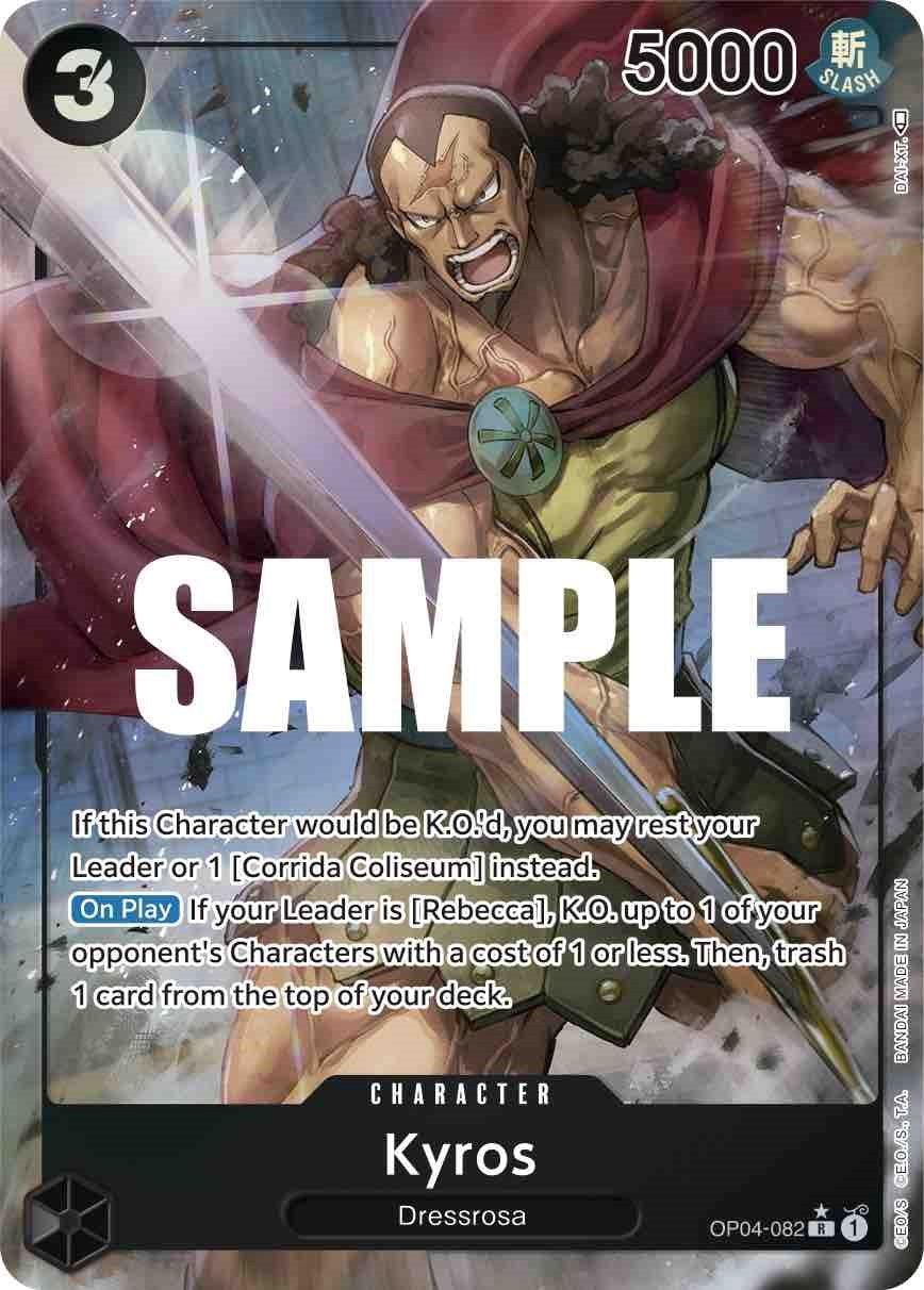 Character, Kingdoms of Intrigue, Rare Kyros (Alternate Art) [Kingdoms of Intrigue] - Trading Card World