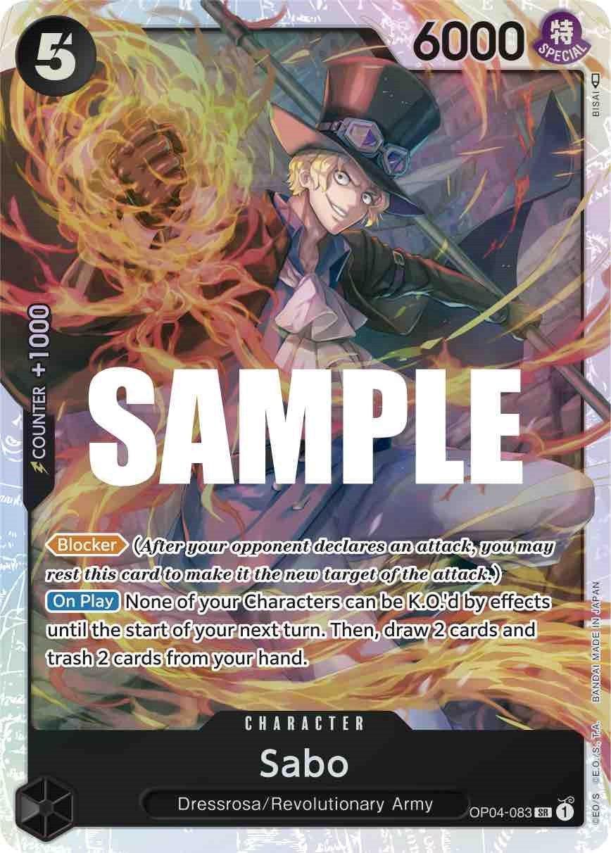 Character, Dressrosa, Kingdoms of Intrigue, Revolutionary Army, Super Rare Sabo [Kingdoms of Intrigue] - Trading Card World