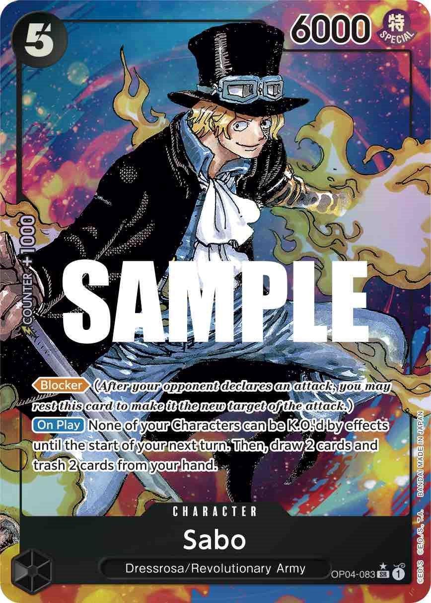 Character, Dressrosa, Kingdoms of Intrigue, Revolutionary Army, Super Rare Sabo (Alternate Art) [Kingdoms of Intrigue] - Trading Card World