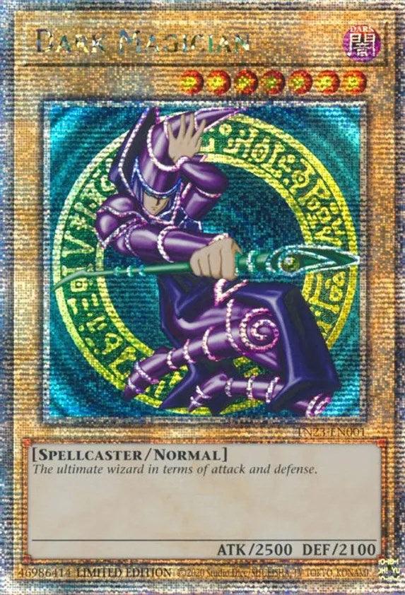 Dark, Dueling Heroes Collectors Tin (25th Anniversary Edition), Limited, Normal Monster, Quarter Century Secret Rare, Spellcaster Dark Magician [TN23-EN001] Quarter Century Secret Rare - Trading Card World