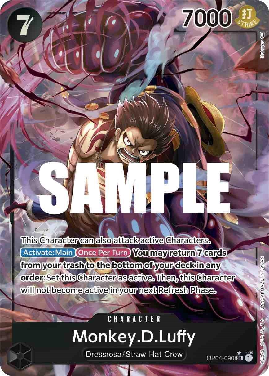 Character, Kingdoms of Intrigue, Super Rare Monkey.D.Luffy (Alternate Art) [Kingdoms of Intrigue] - Trading Card World