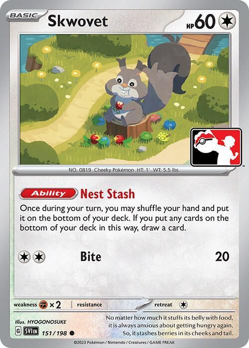 Prize Pack Series Three Skwovet (151/198) [Prize Pack Series Three] - Trading Card World