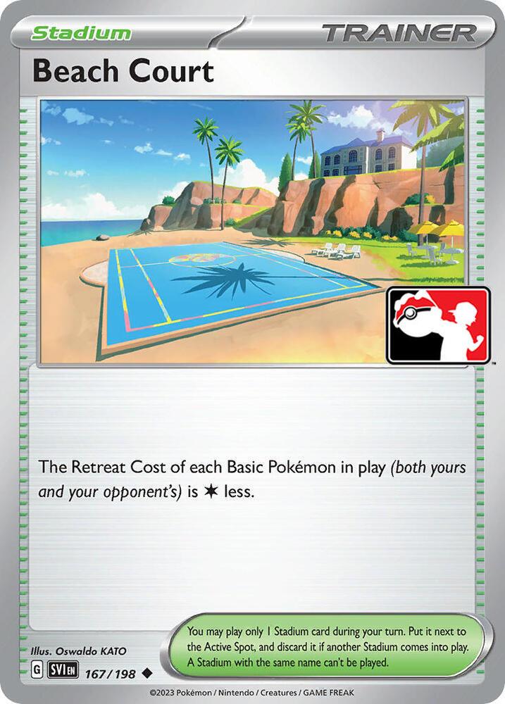 Prize Pack Series Three Beach Court (167/198) [Prize Pack Series Three] - Trading Card World