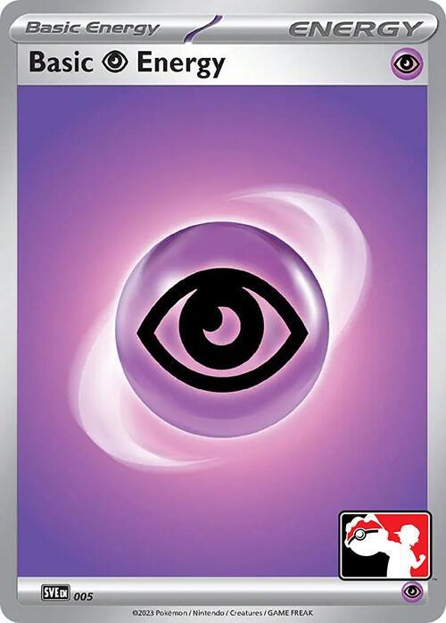 005, Common, Holofoil, Normal, Prize Pack Series Three, Psychic Basic Psychic Energy (005) [Prize Pack Series Three] - Trading Card World
